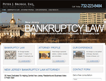 Tablet Screenshot of broegebankruptcylaw.com